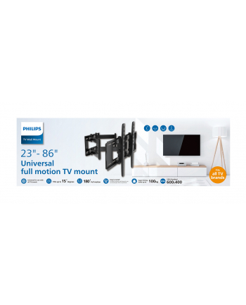 Philips TV-Wandhalterung Universal 23-86 schwenkbar nr 1