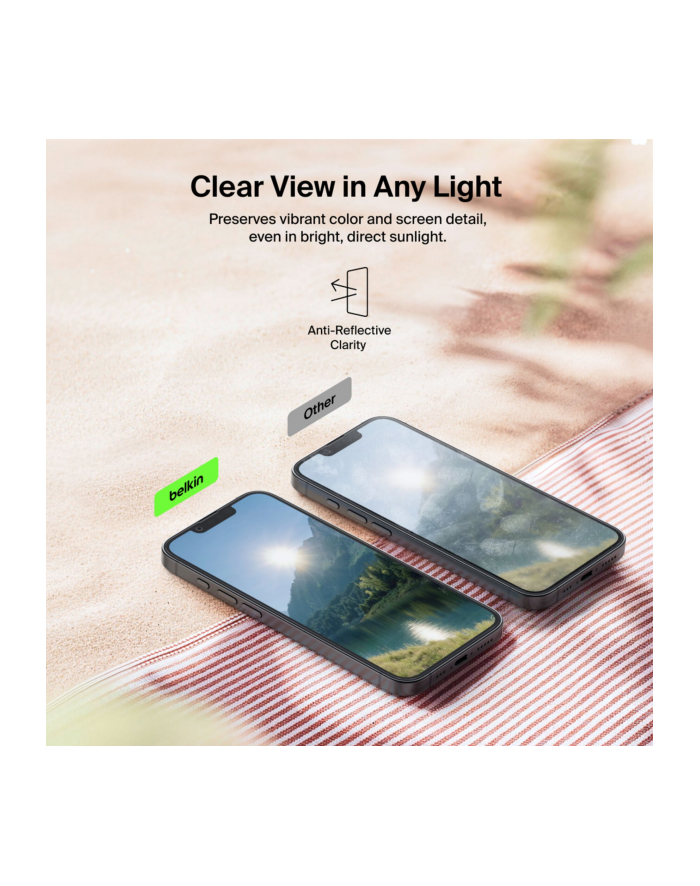Belkin Titan SmartShield Glas Displayschutz 16e/17e   OVA288hq główny