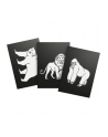 Kidywolf Illuminated Wall Decoration Kit 3-pieces Animals - nr 6