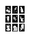 Kidywolf Illuminated Wall Decoration Set 9-pieces - nr 6