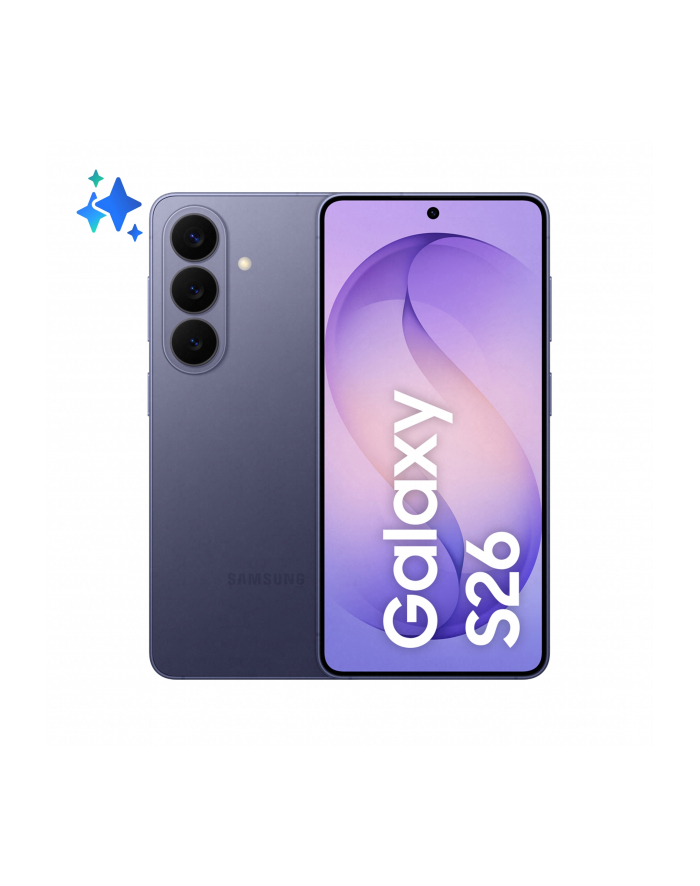 Samsung Galaxy S26 (512GB) cobalt violet główny