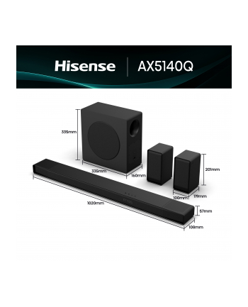 Hisense AX5140Q czarny nr 2