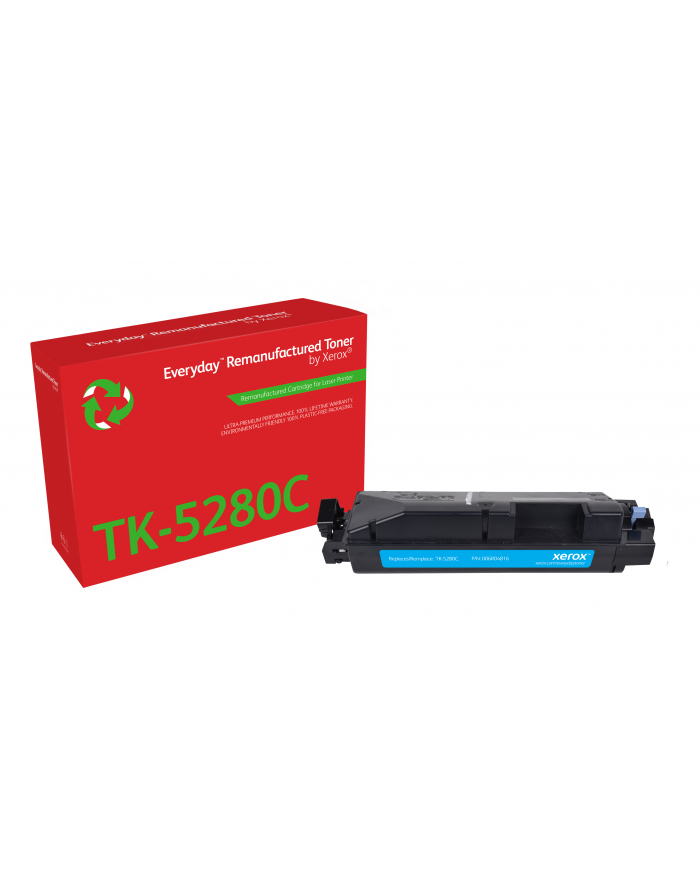 Xerox Everyday Rem. Toner Cyan ers. Kyocera TK-5280C główny