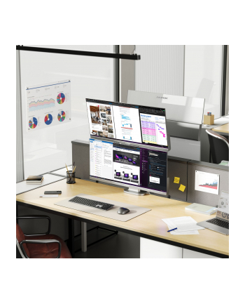 Alogic Elevate 34  Dual Vertical Monitor Stand Silver nr 2