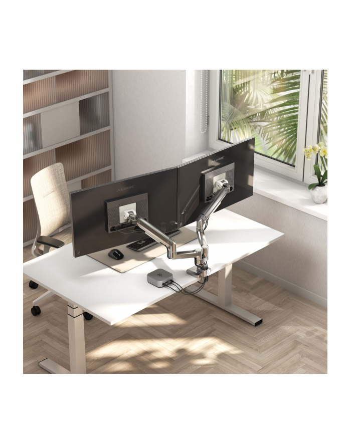 Alogic Flux Dual Flexible Monitor Arms for Two 17-35 główny
