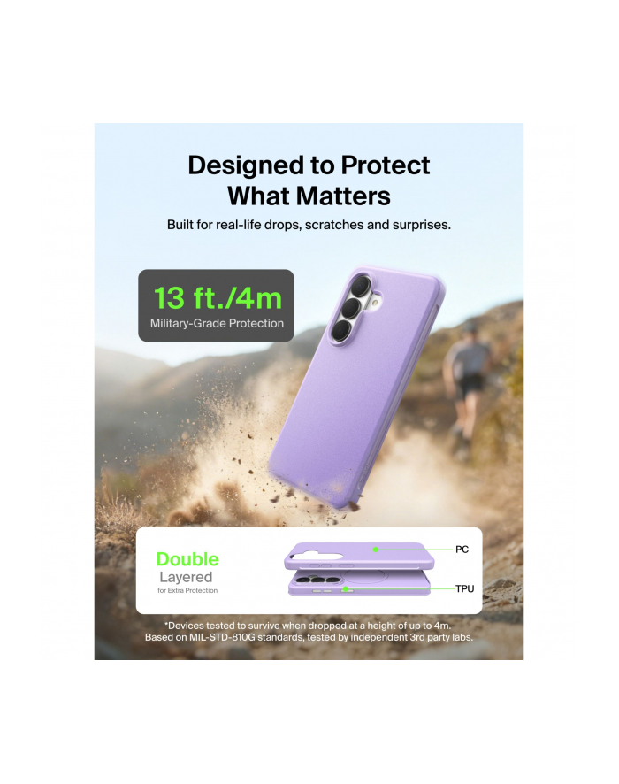 Belkin SheerForce Pczerwonyect S26 Schutzhülle lavendel  MSB015hqLV główny