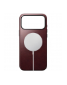 Nomad Modern skorzane etui IP 17 Pro Max Burgundy Horween - nr 2