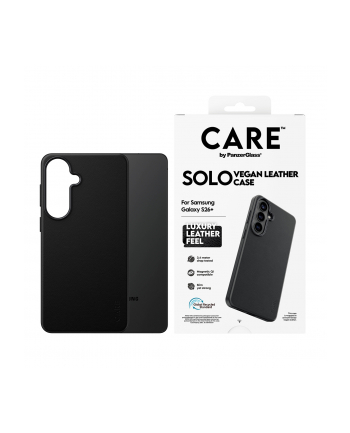 PanzerGlass CARE Solo Case Black w Qi Samsung Galaxy S Plus 2026