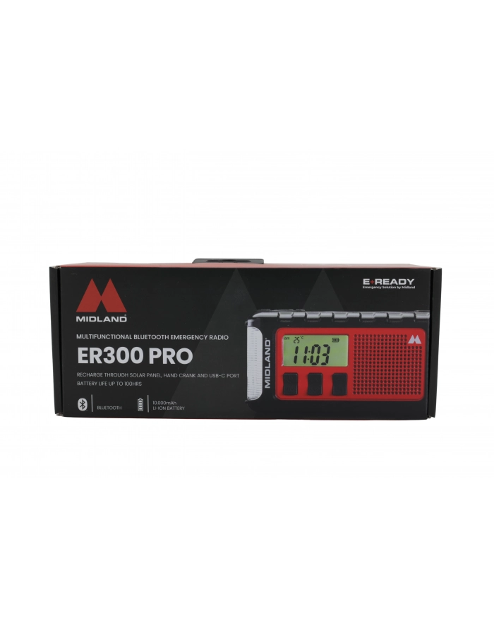 Midland ER 300 Pro Kurbelradio główny