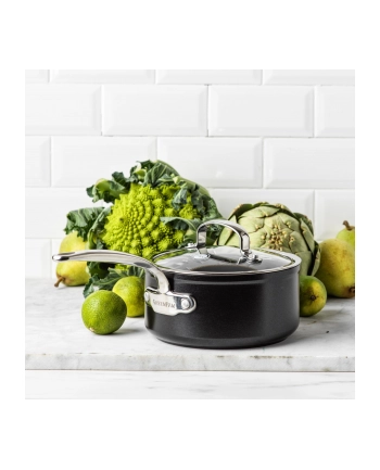 GreenPan Barcelona Pro Stielkasserolle 20cm Schwarz