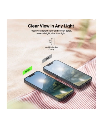 Belkin Titan SmartShield Glas Displayschutz 16e/17e   OVA288hq