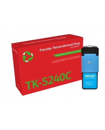 Xerox Everyday Rem. Toner Cyan ers. Kyocera TK-5240C