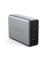Satechi 100W Type-C PD GaN Compact Charger Space Gray - nr 1