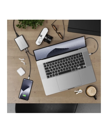Satechi 100W Type-C PD GaN Compact Charger Space Gray