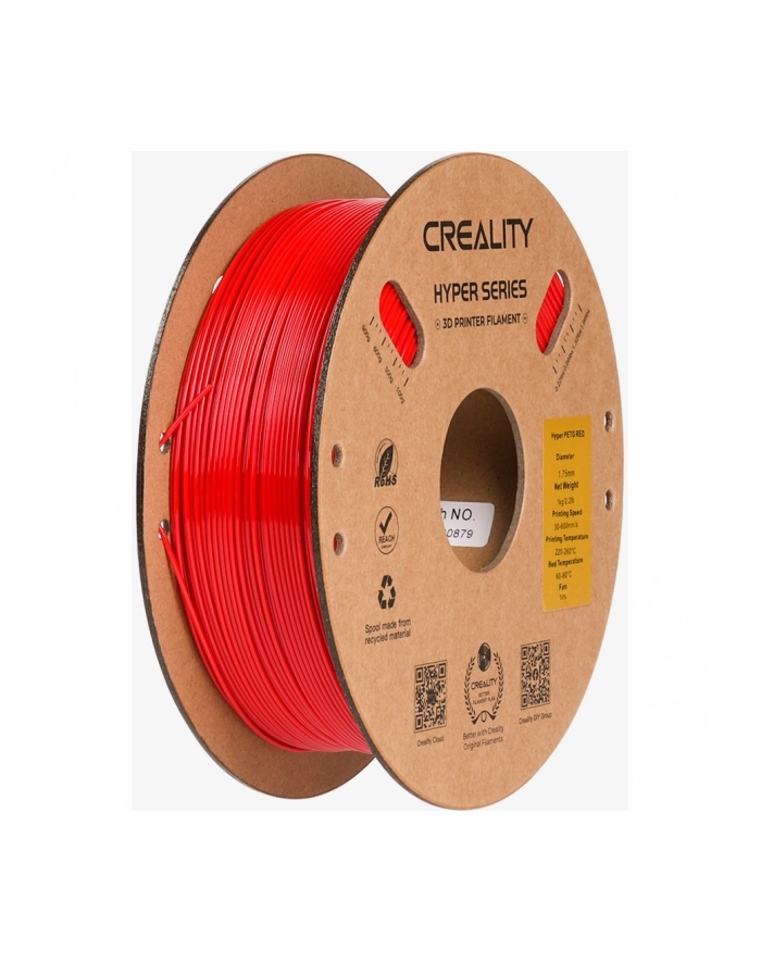 Creality Filament Hyper PETG 1,75 mm 1kg red główny