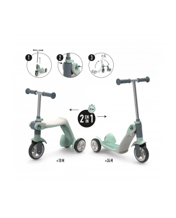 Smoby Laufrad und Scooter Switch 2-in-1