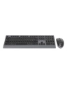 GEMBIRD Zestaw bezprzewodowy dual mode klawiatura + mysz 2.4 GHz + BT slim układ RU kolor czarny - nr 10