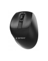 GEMBIRD Bezprzewodowa ergonomiczna mysz tri mode 2.4G + BT + USB 2400DPI 9 przycisków czarna - nr 10
