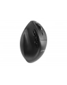 GEMBIRD Bezprzewodowa ergonomiczna mysz tri mode 2.4G + BT + USB 2400DPI 9 przycisków czarna - nr 4