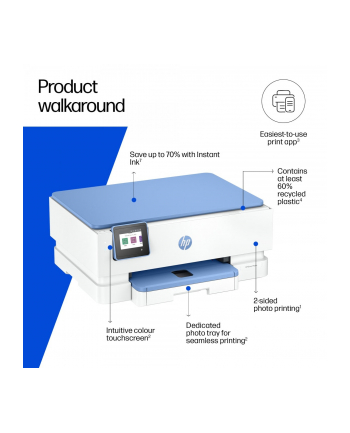 hp inc. HP Envy Photo 7231 All-in-One Color Inkjet 10ppm Print Scan Copy Photo Printer USB 2.0 Wi-Fi nr 2