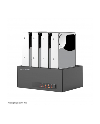 LC-Power LC-DOCK-U3-4B-V2 HDD docking station nr 1