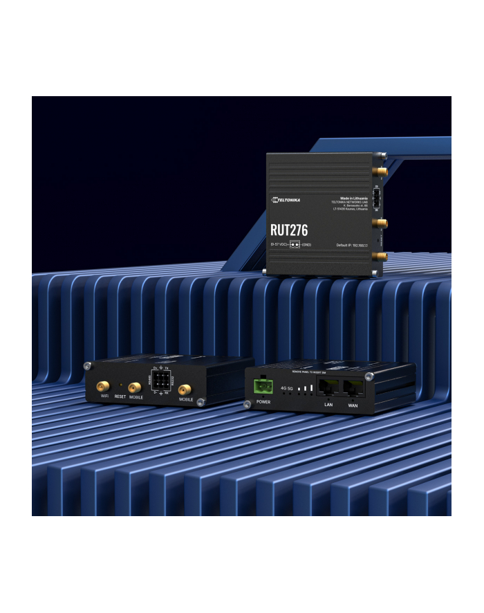 TELTONIKA NETWORKS RUT276 Compact Redcap 5G Router główny