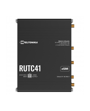 TELTONIKA NETWORKS RUTC41 4G/LTE WiFi DUAL-BAND Edge Router with Docker Support nr 2