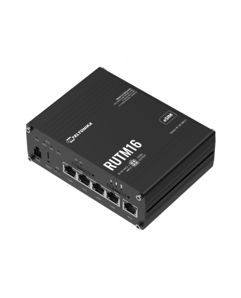 TELTONIKA NETWORKS RUTM16 4G/LTE DUAL-BAND eSIM WiFi Router with GLOBAL Telit Modem