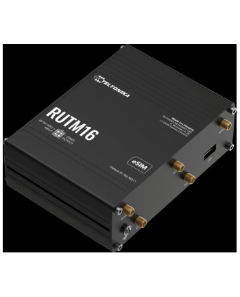 TELTONIKA NETWORKS RUTM16 4G/LTE DUAL-BAND eSIM WiFi Router with GLOBAL Telit Modem