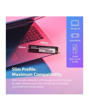 patriot memory PATRIOT P410 4TB PCIe Gen 4 x4 M.2 SSD