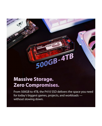 patriot memory PATRIOT P410 4TB PCIe Gen 4 x4 M.2 SSD