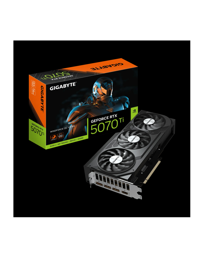GIGABYTE GeForce RTX 5070 Ti WINDFORCE OC V2 16GB GDDR7 3xDP 1xHDMI główny