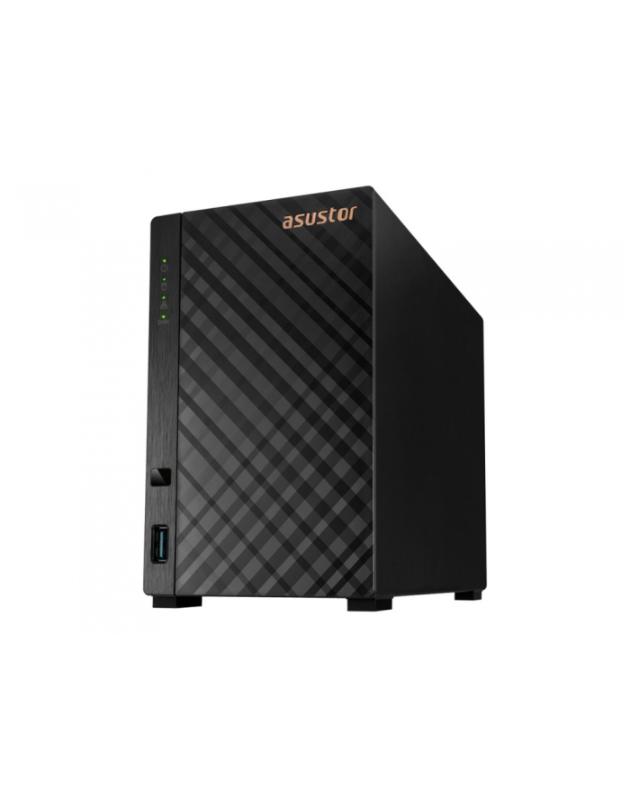 ASUSTOR AS1202T 2 Bay NAS Realtek RTD1619B 2.5GbE Port 1GB DDR4 Three USB 3.0 główny