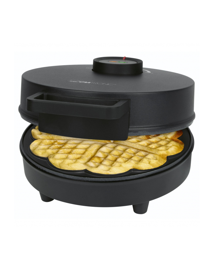 Clatronic WA 3832 czarny Herzchenwaffelautomat główny