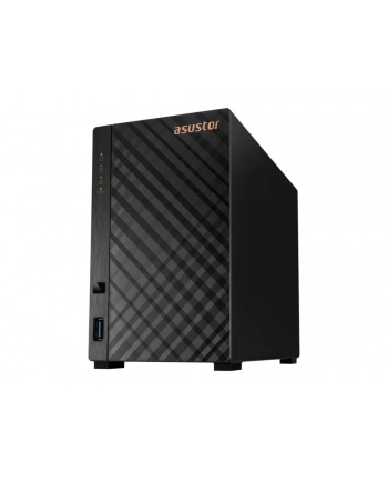 ASUSTOR AS1202T 2 Bay NAS Realtek RTD1619B 2.5GbE Port 1GB DDR4 Three USB 3.0