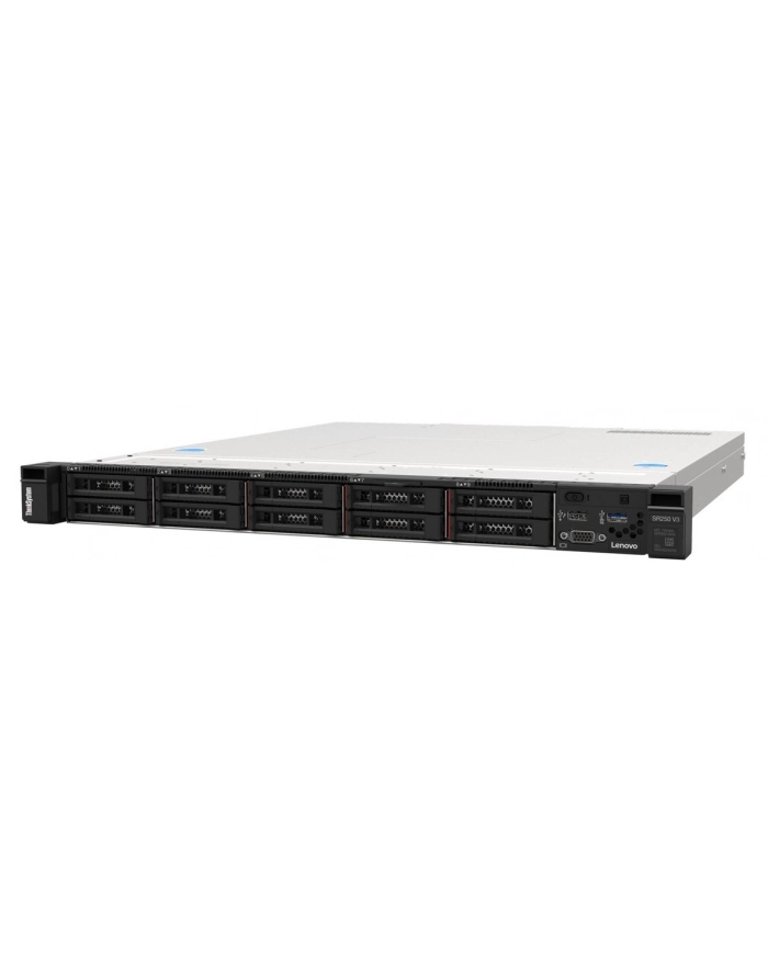 LENOVO ThinkSystem SR250 V3 Intel Xeon 6353P 8C 2.7GHz 65W 1x32GB 2Rx8 ThinkSystem RAID 545-8i PCIe Gen4 12Gb Adapter 1x800W 2.5in główny