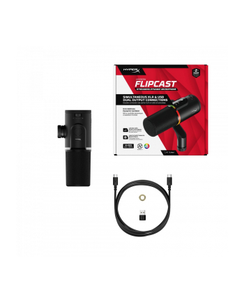 hp inc. HP HyperX FlipCast - Streaming XLR/USB Dynamic Microphone