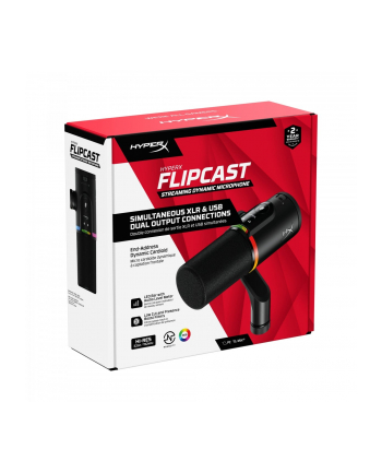 hp inc. HP HyperX FlipCast - Streaming XLR/USB Dynamic Microphone
