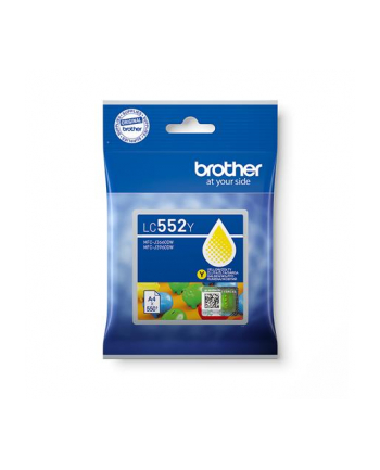 BROTHER LC552Y ink yellow nr 1