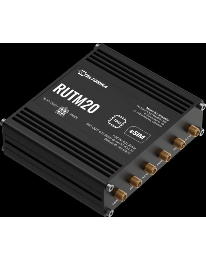 TELTONIKA NETWORKS RUTM20 Compact 5G Router główny