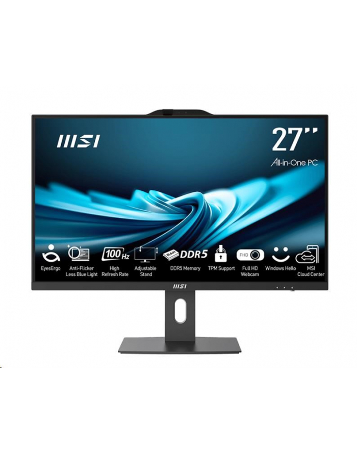 MSI PRO AP272P 14M-886XEU Intel Core i7-14700 27inch FHD 16GB 1TB SSD NOOS Black główny