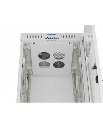 LANBERG Rack Cabinet 19inch Free-Standing 32U/600X600 FLAT PACK With Glass Door LCD grey V2 nr 1