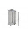 LANBERG Rack Cabinet 19inch Free-Standing 32U/600X600 FLAT PACK With Glass Door LCD grey V2 - nr 9