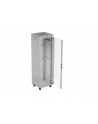 LANBERG Rack Cabinet 19inch Free-Standing 42U/600X600 FLAT PACK With Glass Door LCD grey V2 - nr 9