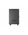 LANBERG Rack Cabinet 19inch Free-Standing 24U/600X800 FLAT PACK With Mesh Door LCD black V2 - nr 8