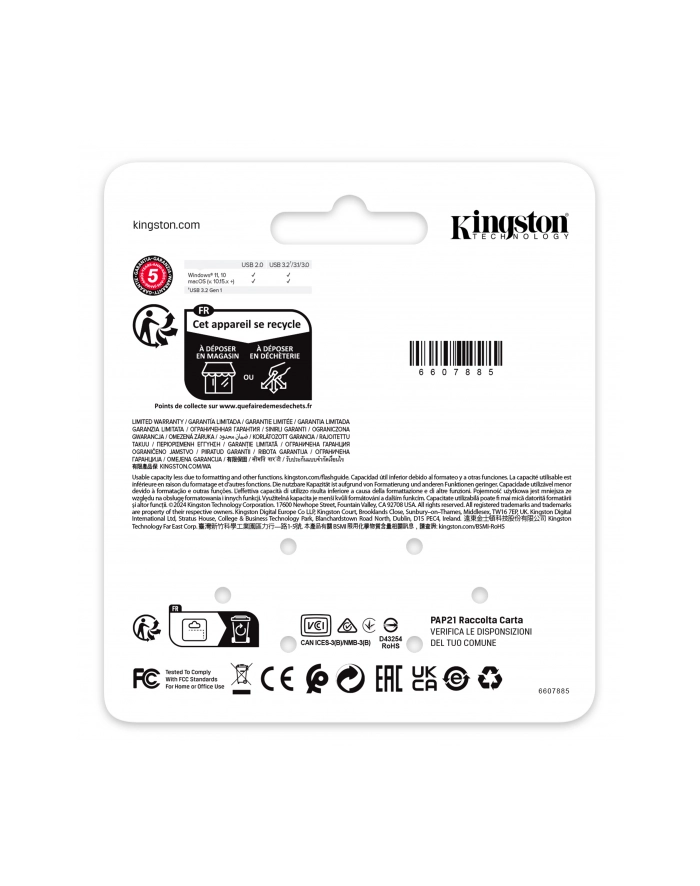 KINGSTON 512GB DataTraveler SE9 G3 - Dark Nickle główny