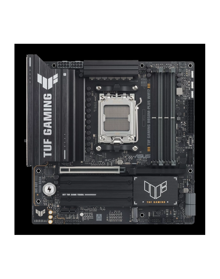 ASUS TUF GAMING B850M-PLUS WIFI7 AM5 4xDDR5 mATX Pciex5 DP HDMI USB MB główny