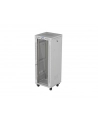 LANBERG Rack Cabinet 19inch Free-Standing 32U/600X600 FLAT PACK With Glass Door LCD grey V2 - nr 1