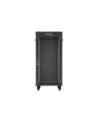 LANBERG Rack Cabinet 19inch Free-Standing 24U/600X800 FLAT PACK With Glass Door LCD black V2 - nr 6