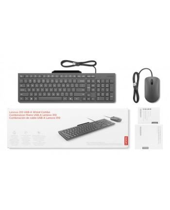 Lenovo 310 USB-A Wired Combo US English GX31R09775